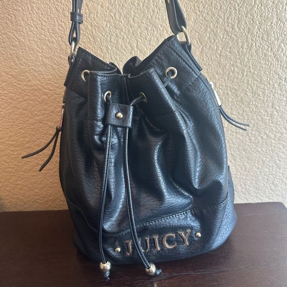 Juicy Couture Black Bucket Bag - Picture 9 of 9